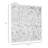 5.5' 4 Panel Room Divider Folding Privacy Screen Panels