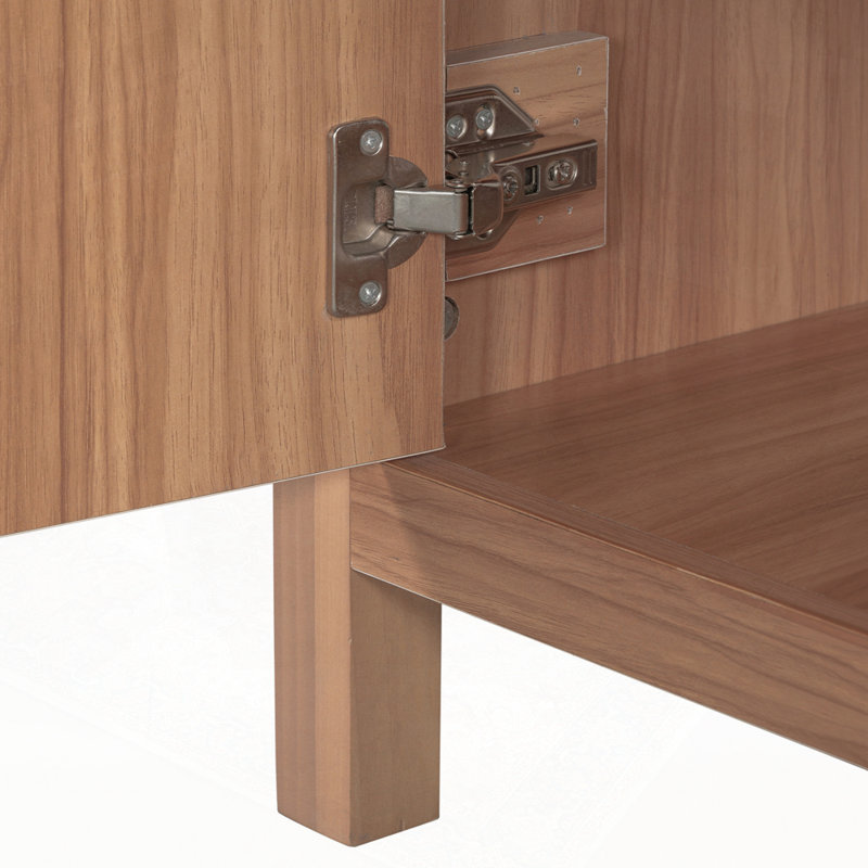 Wood Bathroom Vanity with Solid Wood Frame