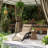 Folding Outdoor Chaise Lounge Chair Tanning Chair With 5-Level Adjustable Back, Side Table, Pillow, Pocket, Gray-589893249-589893251