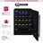 Allavino Reserva Series 50 Bottle Single Zone Built-in Luxury Wine Refrigerator with Black Stainless Steel Door - Right Hinge-88043049