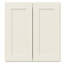 24" W x 30" H Soft White Shaker Ready-to-Assemble Wall Cabinet with Solid Wood Doors