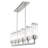 Binghamton 6 - Light Brushed Nickel Pendant