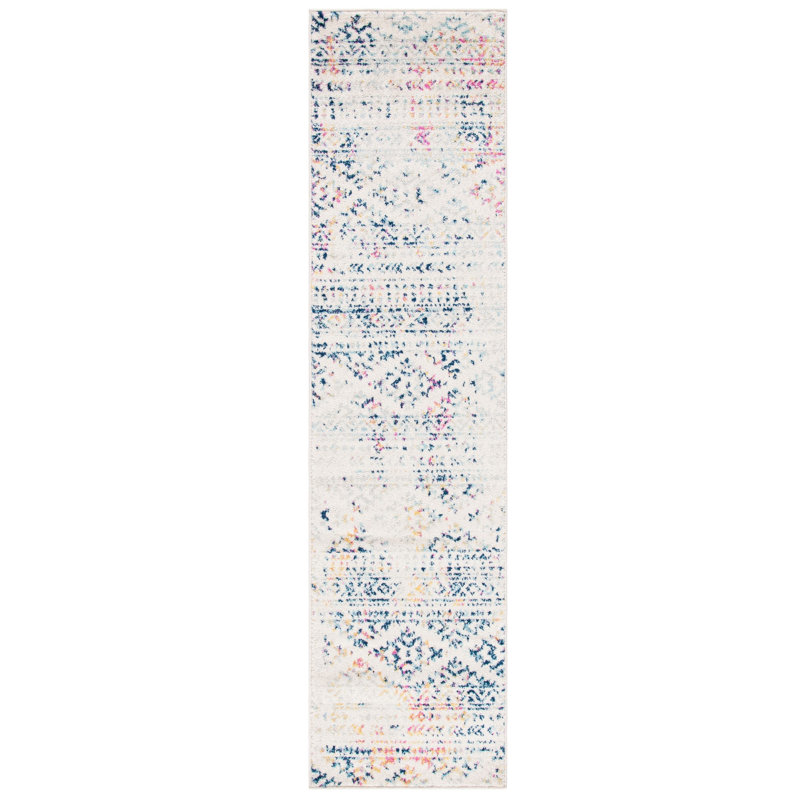 Sachiko Performance Geometric Rug, Runner 2' x 19'