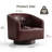 31.1" W Upholstered Swivel Barrel Chair-1680354533