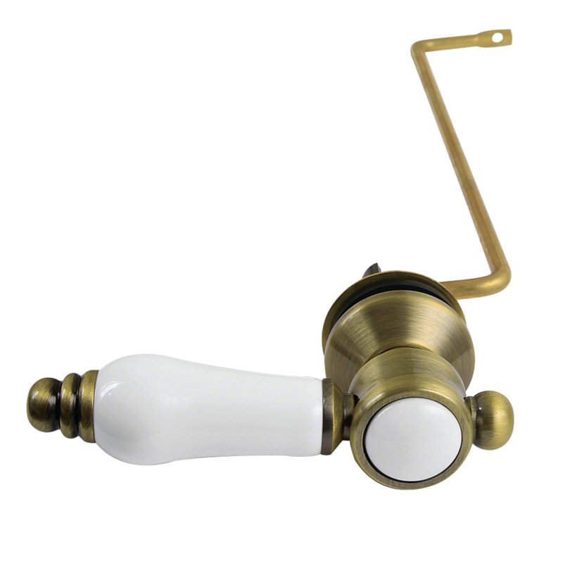 Kingston Brass Bel-Air Side Mount Toilet Tank Lever, Antique Brass