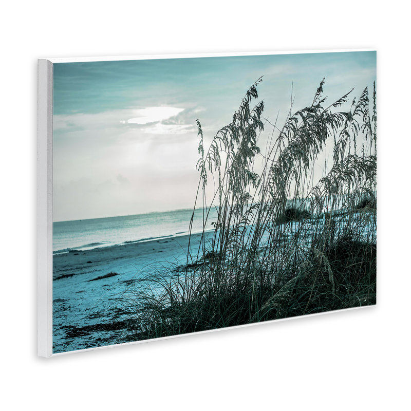 «Turquoise Waters Horizon», plaque murale par Seven Trees Design, H 10 po x l 15 po