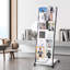 Metal Free Standing Magazine Rack