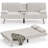 Preas 65'' Upholstered Convertible Sofa-429473164