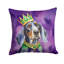 Coussin décoratif King of Mardi Gras English Springer Spaniel-112737426-112737435