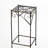 Large Celtic Clover Square Metal Plant Stand-1597761393