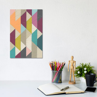 Confetti Prism IV by June Erica Vess - Wrapped Canvas Painting