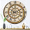 Horloge murale en bois