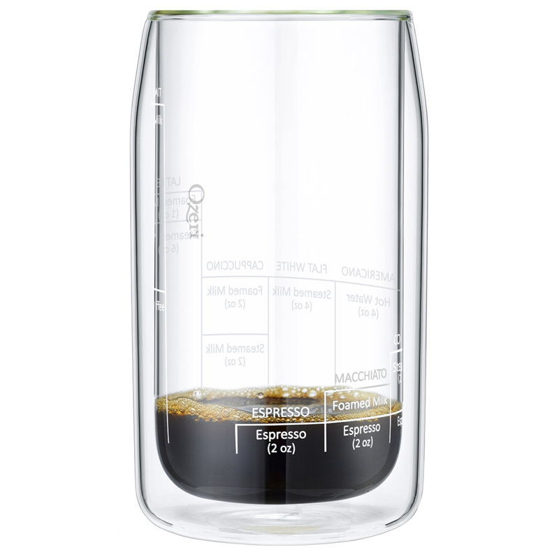 15oz. Handmade Double Wall Glass, 1