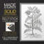 Reproduction encadrée de qualité supérieure B&W Plant Speciment IX - prête à être accrochée - aucun clou requis - aucun clou requis-1068397173-1068397135
