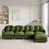 Chenille verte