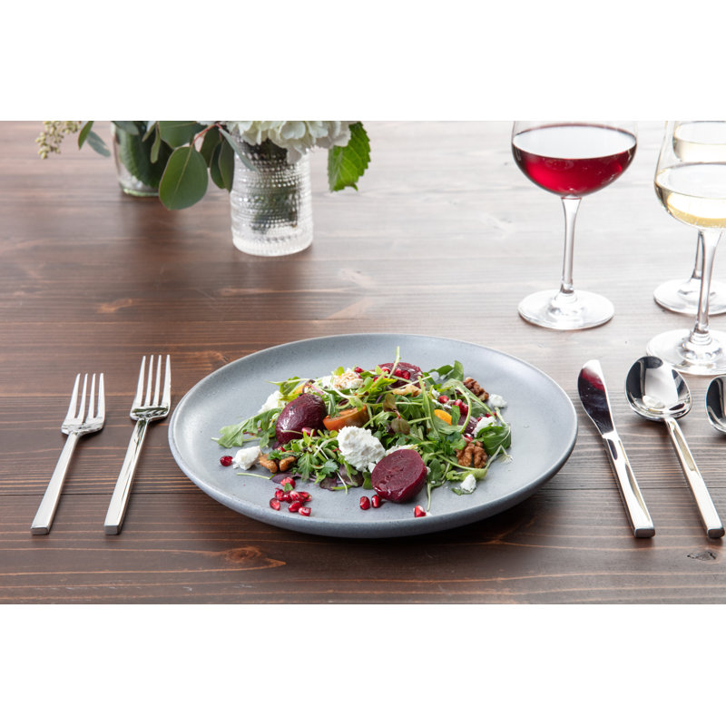 Fortessa Sound 10.5" Dinner Plate, Cement Gray