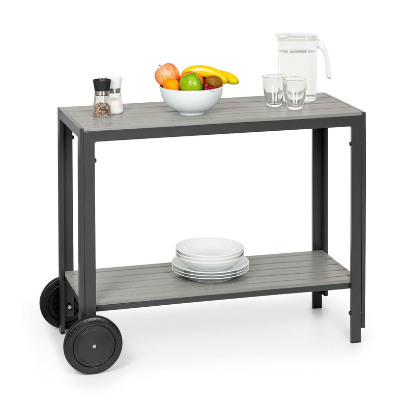 Menorca Aluminium Bar Cart