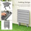 Table d'appoint pliable Ebern Designs Hdpe Adirondack-2038833254