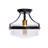 Moutanabi Glass Semi Flush Mount