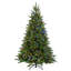 7.5' H Lighted Artificial Spruce Christmas Tree