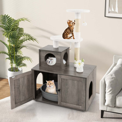 Godalming Sisal Litter Box Enclosure
