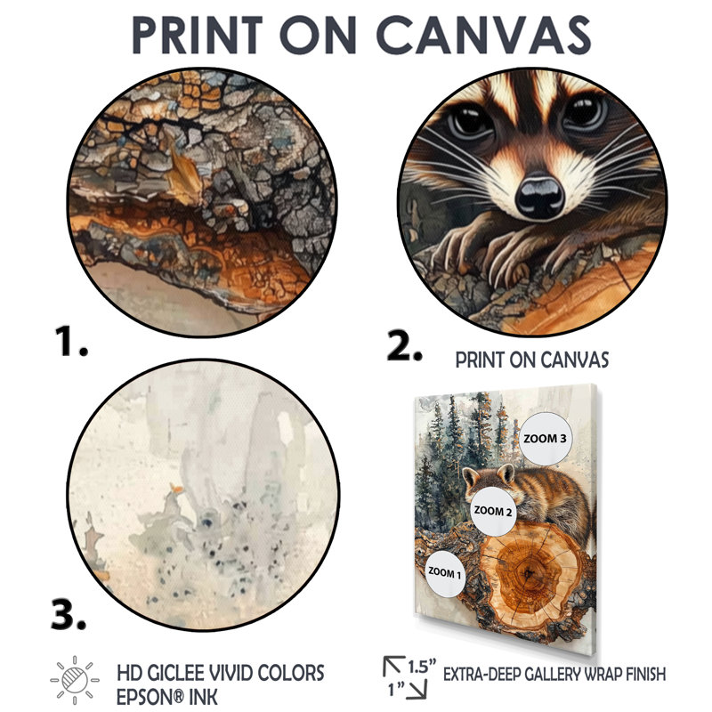 Geselle - animaux, art mural, H 32 po x l 16 po, Reproduction encadrée d'une seule photo, Blanc