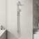 Système de douche complet avec valve brute