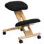 Mobile Wooden Ergonomic Kneeling Office Chair-1659312961