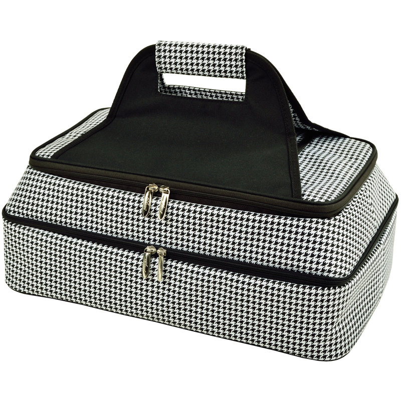 160oz. Food Storage Container, Houndstooth Print