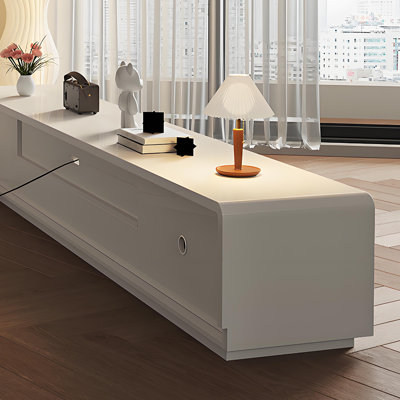 Meuble télé moderne de style crème
