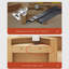 Bureau de réception en bois manufacturé Farmhouse-129576246