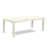 9 Piece Dining Room Furniture Set Includes a Rectangle Kitchen Table with Butterfly Leaf and 8 Faux Leather Chairs, Linen White-49666885