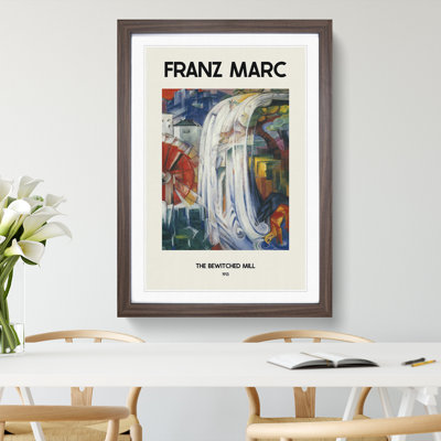 The Bewitched Mill by Franz Marc - Picture Frame Painting