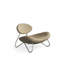 Meadow Lounge Chair, Black Painted Steel Frame-501329462-501329456