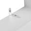 Armoire de rangement au-dessus de la toilette pour salle de bain avec tablette réglable blanche H 67,4 po