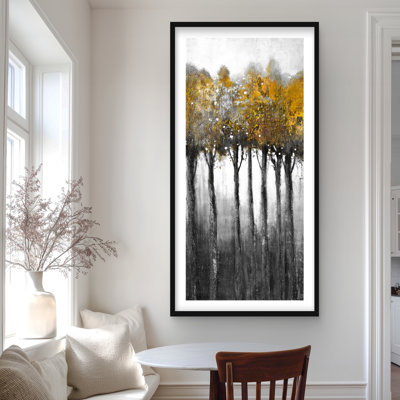 Illuminated Forest - Landscape Design, reproduction encadrée