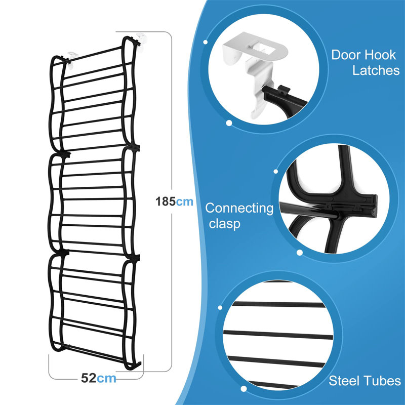 Sabula 36 Pair Overdoor Shoe Organiser