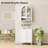 Bathroom Wall Cabinet, Modern Medicine Cabinet With With Adjustable Wood Shelf-1964492561