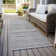 Ayslee Washable Striped Indoor / Outdoor Rug