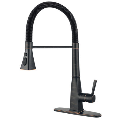 Robinet de cuisine rétractable à une poignée 3 modes avec cascade Sweep Stream Maiguoone