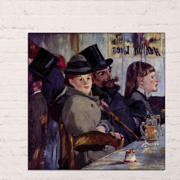 Edouard Manet - Wrapped Canvas Painting, 100cm H x 100cm W x 1.8cm D