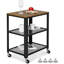 Charest Metal Bar Cart