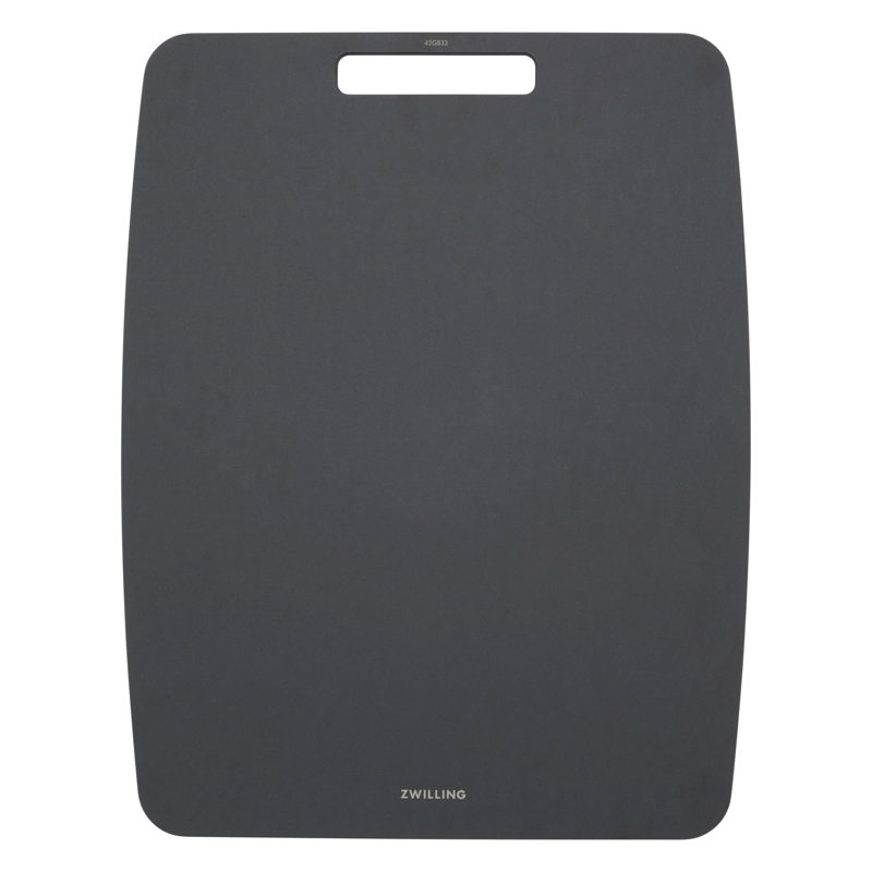 ZWILLING Plant Fiber 14.5-In X 11.25-In Cutting Board - Slate, 14.50" x 11.25", Black