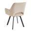 Linen Blend Upholstered Armchair-129704579-129704582-129704585