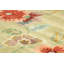 Rug & Kilim’S Chinese Art Deco Square Rug In Green With Colorful Floral Patterns-289294495