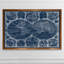 «World Globes Blueprint» par Paul Cezanne - reproduction d'art encadrée-1890099024-1890099025
