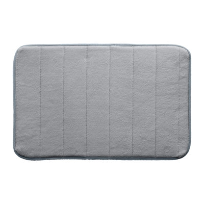  Memory Foam Bath Mat, Super Absorbent Non Slip Bathroom Rugs, Quick Dry Thick Bath Rug, Machine Washable Bathmat, Cushioned Floor Mats for Shower, Bathtub and Floor, Home Decor Accessories