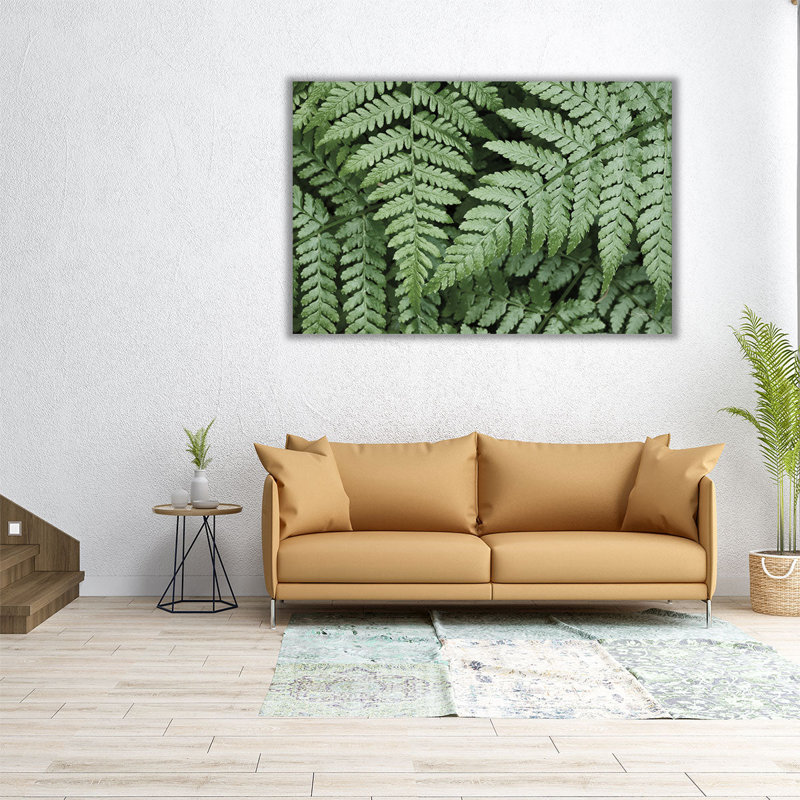 Lady Ferns II - reproduction d'art sur toile, H 32 po x l 48 po