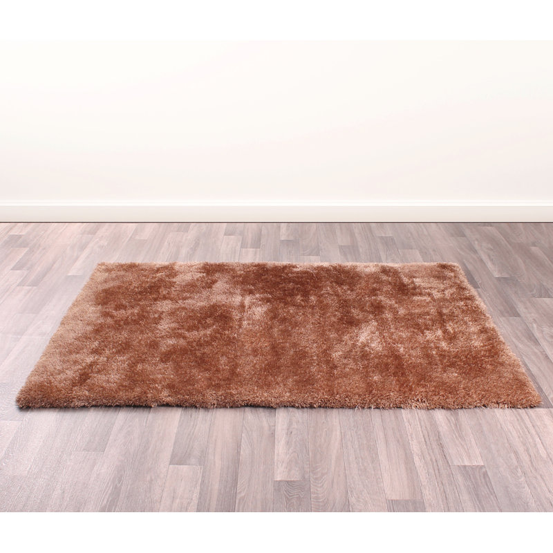 Lerch Solid Colour Shag Area Rug, Rectangle 80 x 150cm