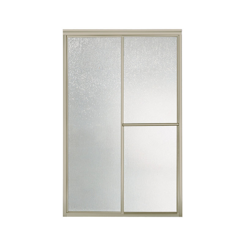 Deluxe 59.38" x 70" Bypass Shower Door